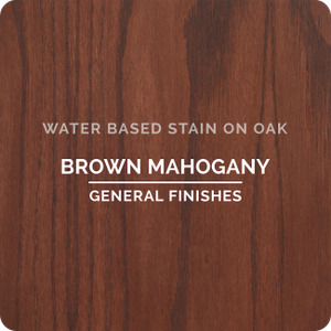 P Brown Mahogany Water Based Stain Pint