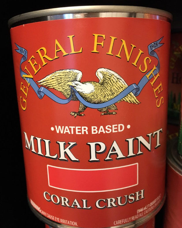 General Finishes Milk Paint Coral Crush Quart