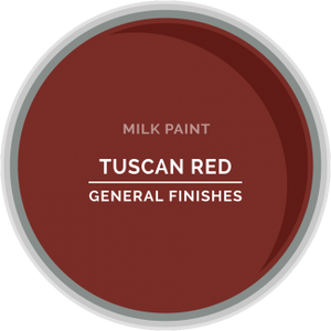 P Tuscan Red Milk Paint Quart