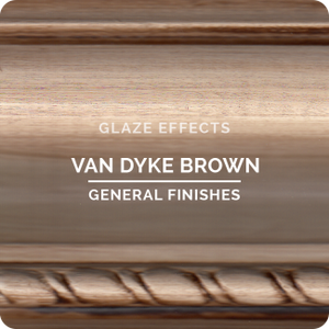 P Van Dyke Brown Glaze Pint