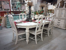 Paul Cottage Style Dining Table/6 Chairs