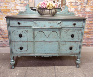 Paul 1940 Circa Dresser with Mirror