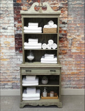 Paul Vintage Cottage Style Display Cabinet