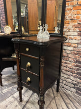 Lisa Antique Dressing Table/Vanity with Bench