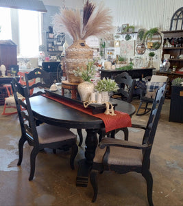 Paul French Country Dining Table and Chairs