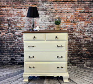 Lisa Sumpter Furniture Maple Dresser/Oversized Nightstand