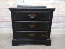 Paul Vintage Lea brand nightstand refreshed with a Weathered