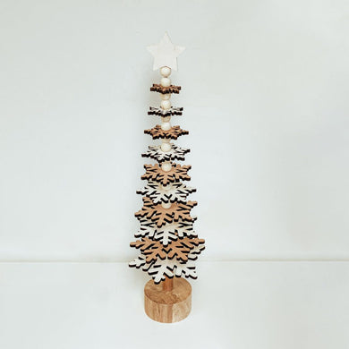 HD 22.8″ WOOD SNOWFLAKE TREE PDSL23-012