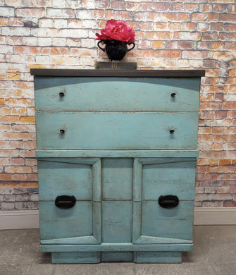 Paul Vintage MCM Harmony House Chest of Drawers