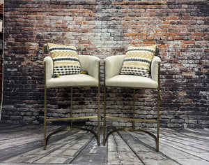 Lisa S/2 Vanguard Furniture Totem Ash Skye Bar stools