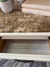 Lisa S/2 Oversized, Granite Top Nightstands