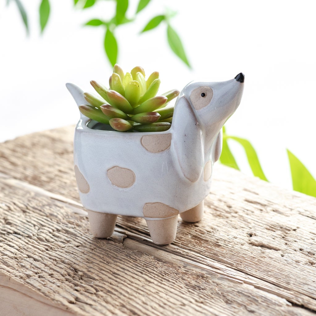dog planter pot HD SM DOG PLANTER PDLI11