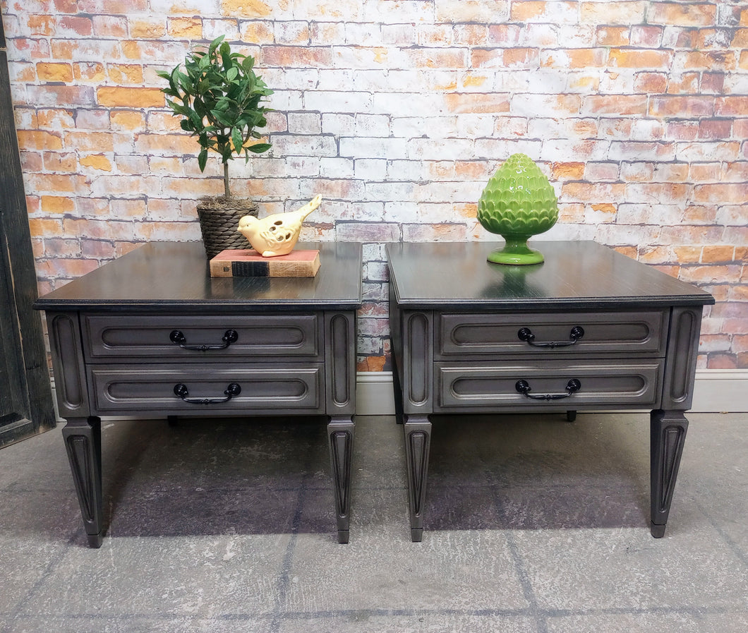 Paul S/2 Vintage Mersman End Tables