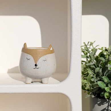 3.2′ CERAMIC FOX PLANTER HXDC-073