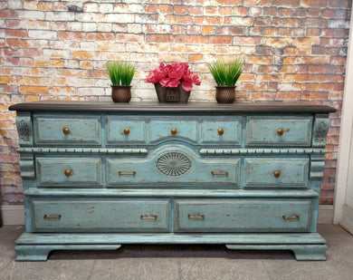 Paul Vintage Webb Furniture Brand Triple Dresser