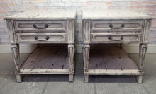 Paul S/2 Vintage cottage Style End/side Tables