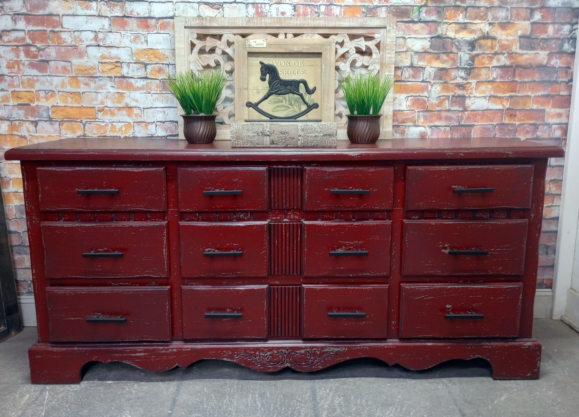 Paul Vintage Style Triple Dresser Walnut Street Marketplace Paul Vintage Style Triple Dresser Walnut Street Marketplace