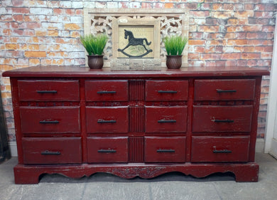 Paul Vintage Style Triple Dresser