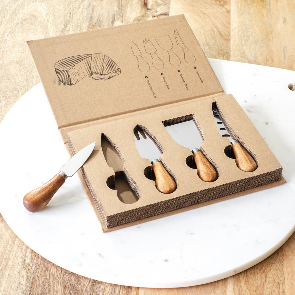 HD 4 PC CHEESE KNIFE GIFT SET PDGS01