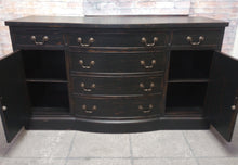Paul Vintage Duncan Phyfe Bow Front Buffet