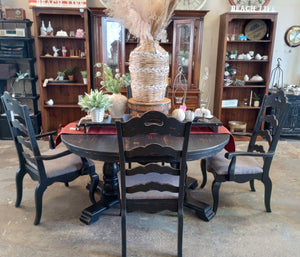 Paul French Country Dining Table and Chairs