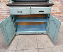 Paul Vintage Cottage Style Cabinet with Hutch