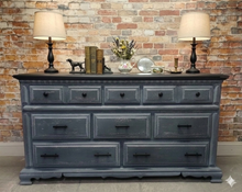Paul Vintage Cottage Style Triple Dresser
