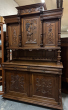 Lisa Wihelminian Style Oak Buffet Circa 1880
