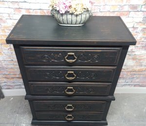 Paul Vintage Lea Furniture Chest of Drawers