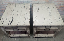 Paul S/2 Vintage cottage Style End/side Tables