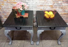 Paul Vintage Henredon Brand Chippendale End Tables