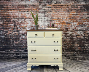 Lisa Sumpter Furniture Maple Dresser/Oversized Nightstand