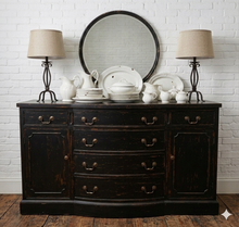 Paul Vintage Duncan Phyfe Bow Front Buffet