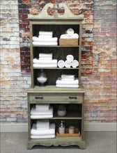Paul Vintage Cottage Style Display Cabinet