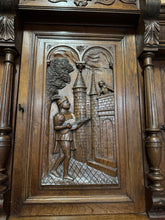 Lisa Wihelminian Style Oak Buffet Circa 1880
