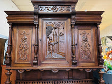 Lisa Wihelminian Style Oak Buffet Circa 1880