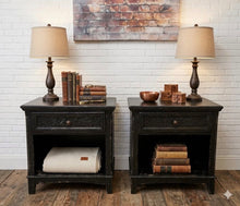 Paul Pair of Cottage Style Nightstands