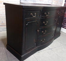Paul Vintage Duncan Phyfe Bow Front Buffet