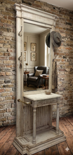 Paul Cottage Style Hall Tree with Mirror