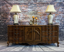 Lisa American of Martinsville French Provincial Triple Dresser