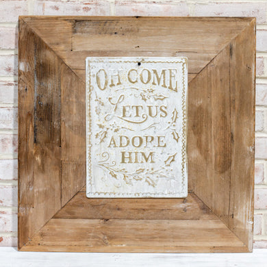 HD GOLD BRUSH ADORE HIM SIGN HX2415006