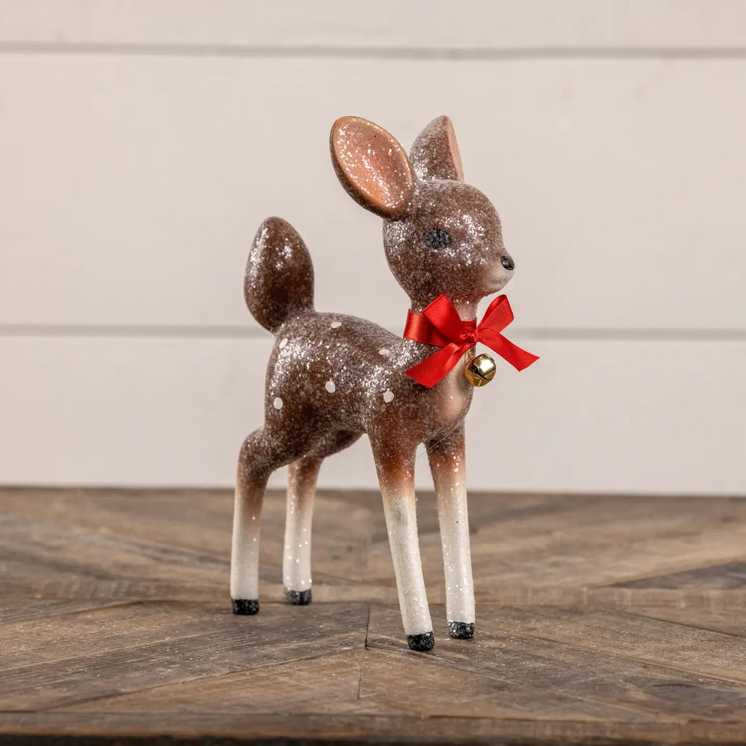 HD.Brown Retro Deer. WS227524