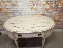 Paul Vintage Irwin Furniture Brand Oval Desk