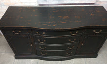 Paul Vintage Duncan Phyfe Bow Front Buffet