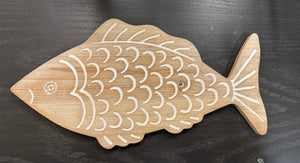 HD 16” Wood Fish HX14376