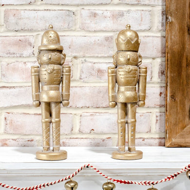 HD 12.25″ GOLD NUTCRACKERS PDCP2412