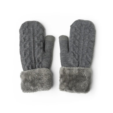 HD GRAY MITTENS. BKMIT-GRY