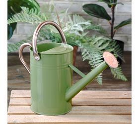 HD LAUREL & COPPER TRAD METAL WATERING CAN. PDNJK06