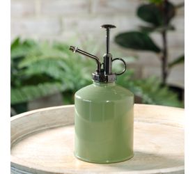 HD  LAUREL GREEN METAL WATER SPRAYER  PDNJK04