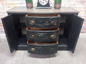 Paul vintage Bow Front Buffet/Cabinet